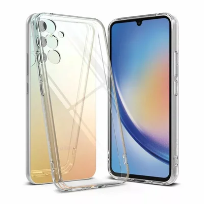 Husa protectie Samsung Galaxy A05s, protectie camere, TPU transparent, 2 mm