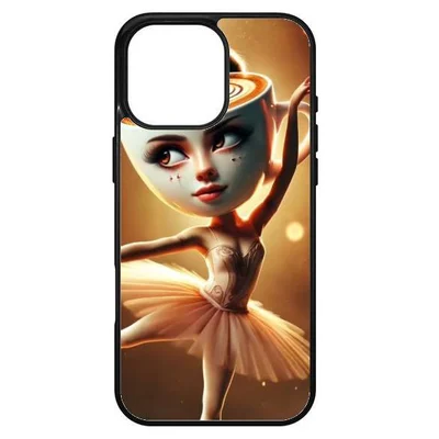 Husa protectie Apple iPhone 16 Plus, Colorful Aluminium TPU, design Balerina Capucina 1