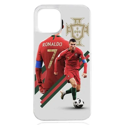 Husa iPhone 14 Pro, TPU flexibil, margini transparente, Ronaldo3