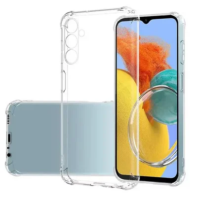 Husa Samsung Galaxy A17, TPU transparent, intarituri in colturi, grosime 1,5 mm