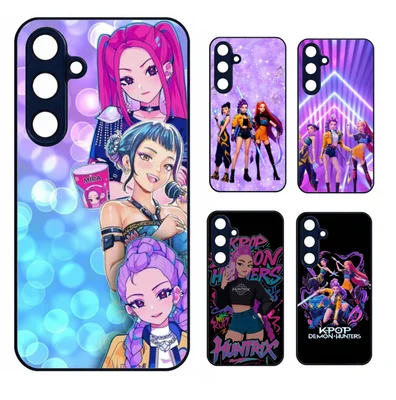 Husa protectie Samsung Galaxy A17, Colorful Aluminium TPU, KPop Demon Hunters, diverse modele