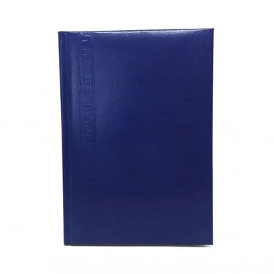 Agenda A5 nedatata Herlitz 9479810, 224 pagini, coperta buretata albastra