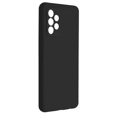 Husa Samsung Galaxy A52/A52s, Luxury Silicone, catifea in interior, protectie camere, neagra