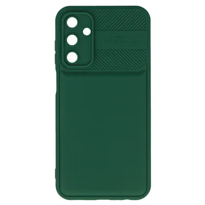 Husa Samsung Galaxy A25, Camera Protect, silicon moale, flexibil, verde