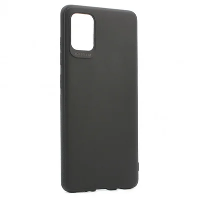 Husa Samsung Galaxy A51, Matt TPU My Choice, silicon moale, protectie camere, neagra