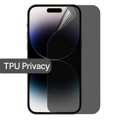 Folie Privacy TPU iPhone 17 Air, Hydrogel, anti-spion, mata, ultra subtire, regenerabila