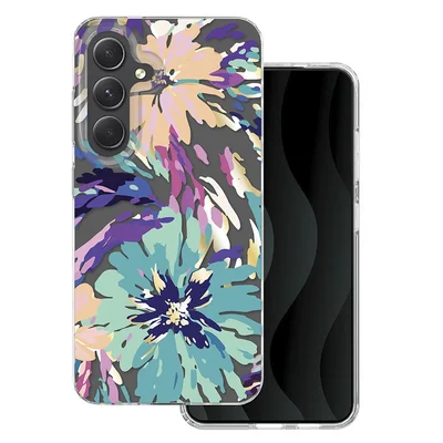 Husa Samsung Galaxy S23, IMD Print Case, TPU flexibil, transparent, Splash