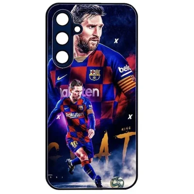 Husa Samsung Galaxy S23 Ultra, Colorful Aluminium TPU, design Messi 4