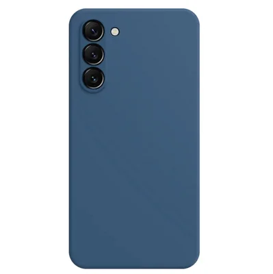 Husa Samsung Galaxy A25, Matt TPU, silicon moale, albastra