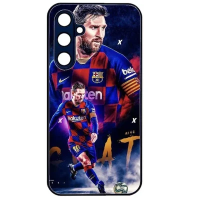 Husa Samsung Galaxy A51, Colorful Aluminium TPU, design Messi 4