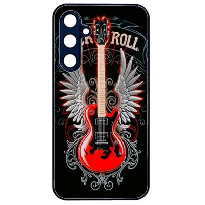 Husa Samsung Galaxy S25 Ultra, Colorful Aluminium TPU, design Rock and Roll Guitar