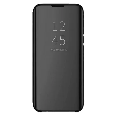 Husa Huawei P40 Lite E Mirror Clear View, neagra