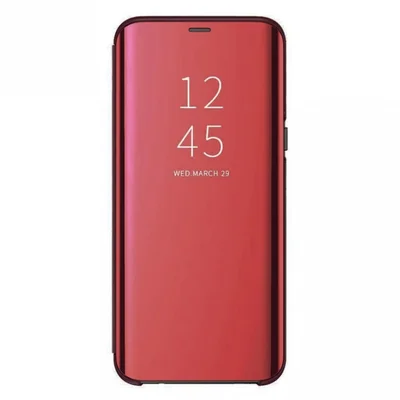 Husa Samsung Galaxy A41 Mirror Clear View, rosie