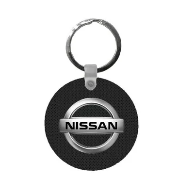 Breloc din MDF (lemn) cu logo auto, inel de sustinere metalic, model 2