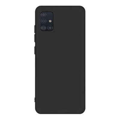 Husa Samsung Galaxy A41, Matt TPU, silicon moale, negru