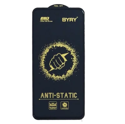 Folie sticla Xiaomi Redmi 12, BYRY Antistatic ESD, margini negre