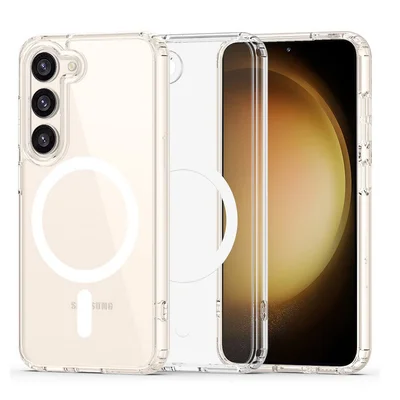 Husa protectie Samsung Galaxy A36, compatibila MagSafe, TPU, transparenta