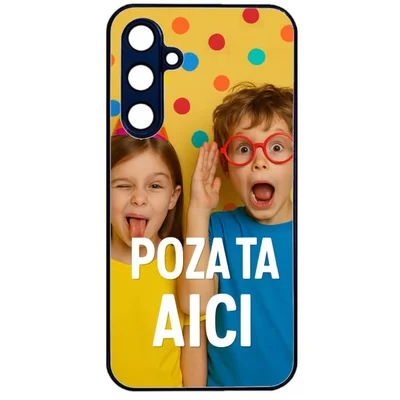 Husa Samsung Galaxy A13 5G, Colorful Aluminium TPU, personalizata cu poza ta!