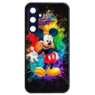 Husa Samsung Galaxy A05, Colorful Aluminium TPU, design Mickey