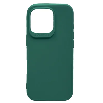 Husa protectie Apple iPhone 16 Pro, Matt TPU My Choice, silicon moale, verde