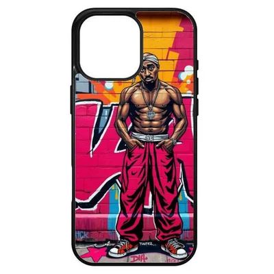 Husa protectie Apple iPhone 16, Colorful Aluminium TPU, design 2PAC 1