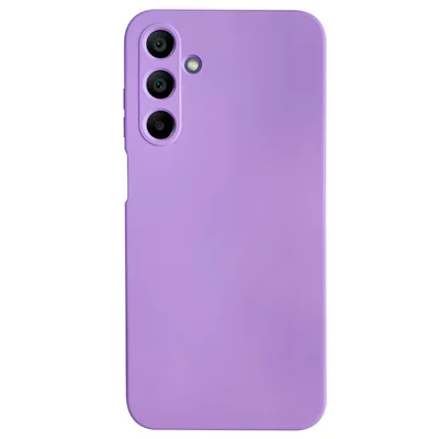 Husa Samsung Galaxy S25 FE, Luxury Silicone, protectie camera, catifea in interior, mov