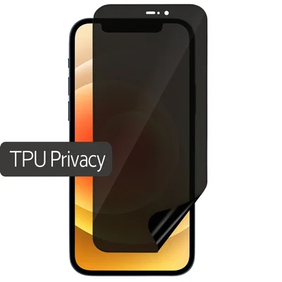 Folie Privacy TPU iPhone 13 Mini, Hydrogel, anti-spion, mata, ultra subtire, regenerabila