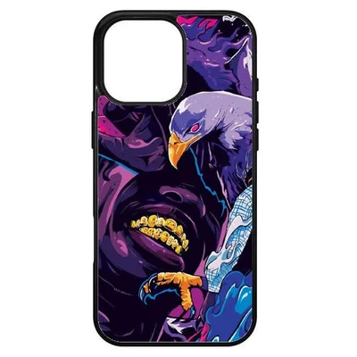 Husa protectie Apple iPhone 16 Pro, Colorful Aluminium TPU, design Travis 3