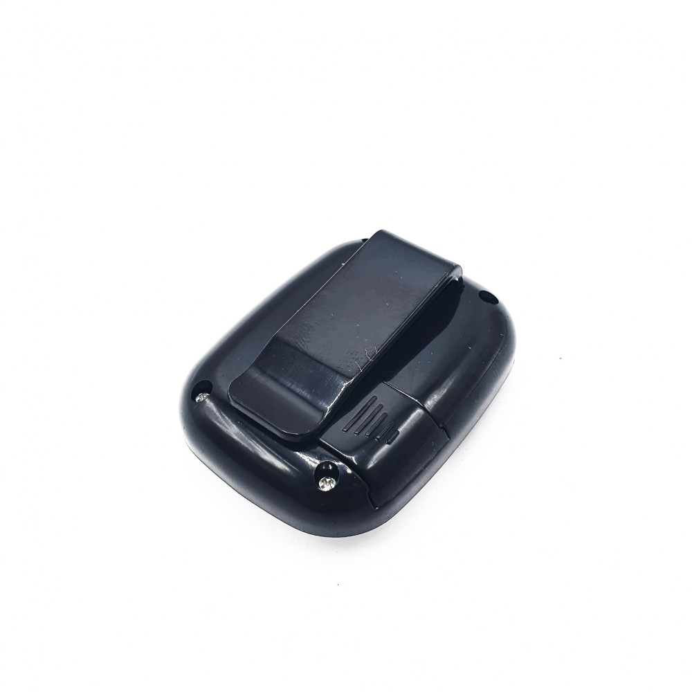 Pedometru compact 5 x 4 cm, alb/negru 2