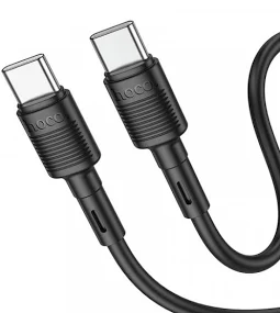 Cablu date si Incarcare Hoco X83, USB to Type-C (USB-C), 1 metru, 60W/3A, negru