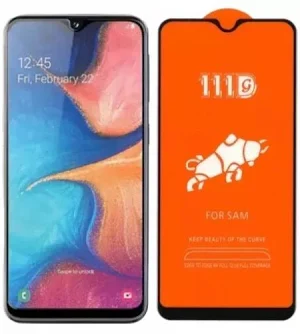Folie de sticla Samsung Galaxy A04e, Full Glue 111D, margini negre