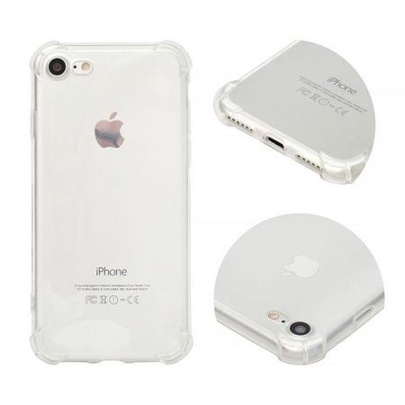 Husa Apple iPhone 7 Plus/8 Plus TPU transparent, intarituri in colturi, grosime 1,5 mm 3