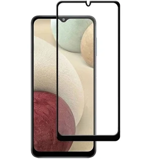 Folie de sticla Samsung Galaxy A12, Full Glue 111D, margini negre