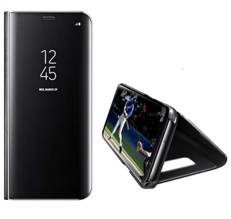 Husa Huawei Mate 20 Mirror Clear View, neagra 2