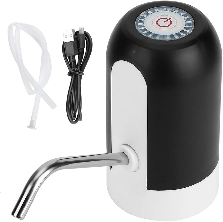 Dispenser / pompa electrica apa Andowl Q-C16, universala, incarcare USB, negru 2