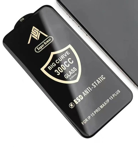 Folie de sticla Samsung Galaxy A17, Big Curve 300CC, 0.55 mm, margini curbate, negre 4