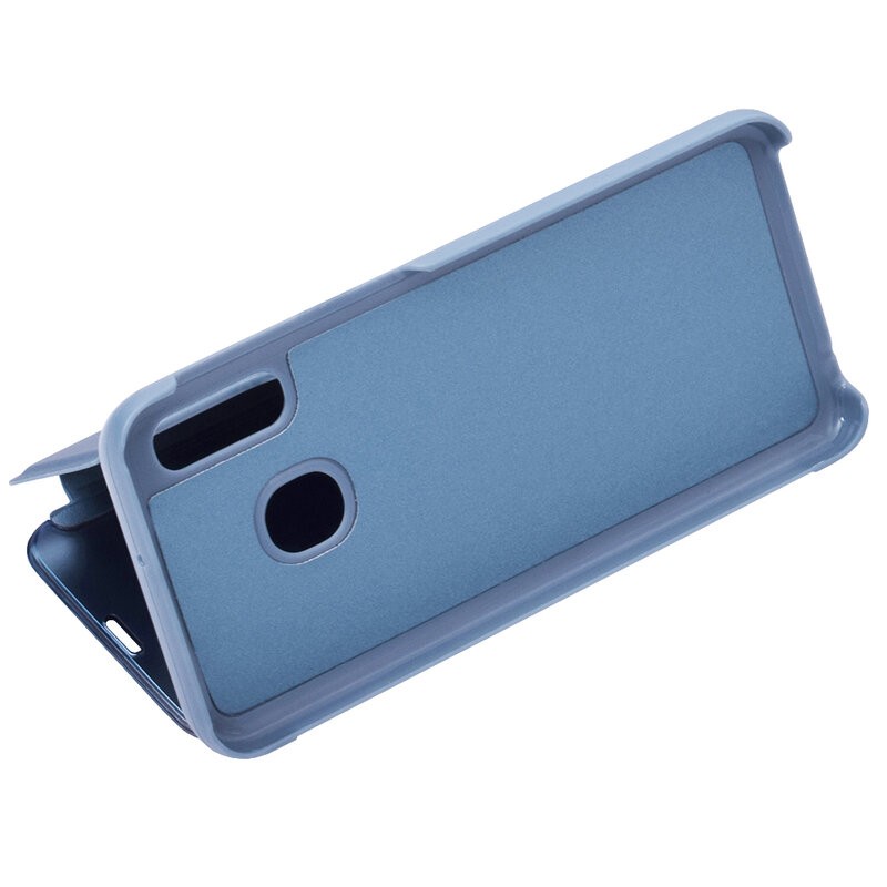 Husa Huawei Mate 20 Mirror Clear View, albastra 5