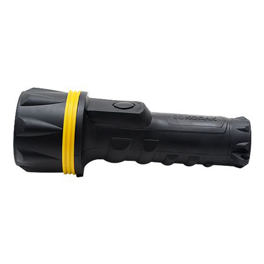 Lanterna Kodak Robust 36, LED, 700 mW, 36 lm, 25 m, IP64, maner cauciucat, negru/galben 2