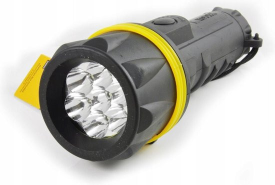 Lanterna Kodak Robust 36, LED, 700 mW, 36 lm, 25 m, IP64, maner cauciucat, negru/galben 3