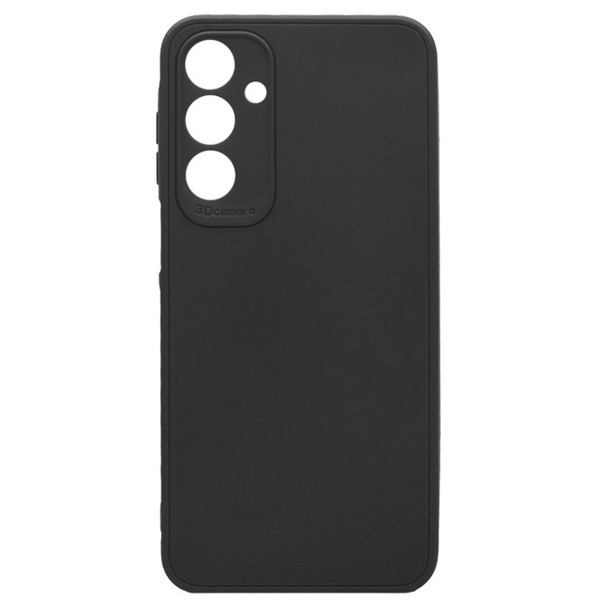 Husa Samsung Galaxy A55 5G, Matt TPU My Choice, silicon moale, protectie camere, neagra 2