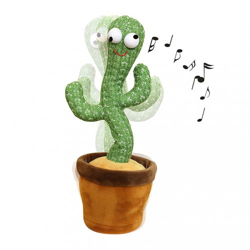 Jucarie de plus Cactus dansator - Danseaza, Canta, Imita 3