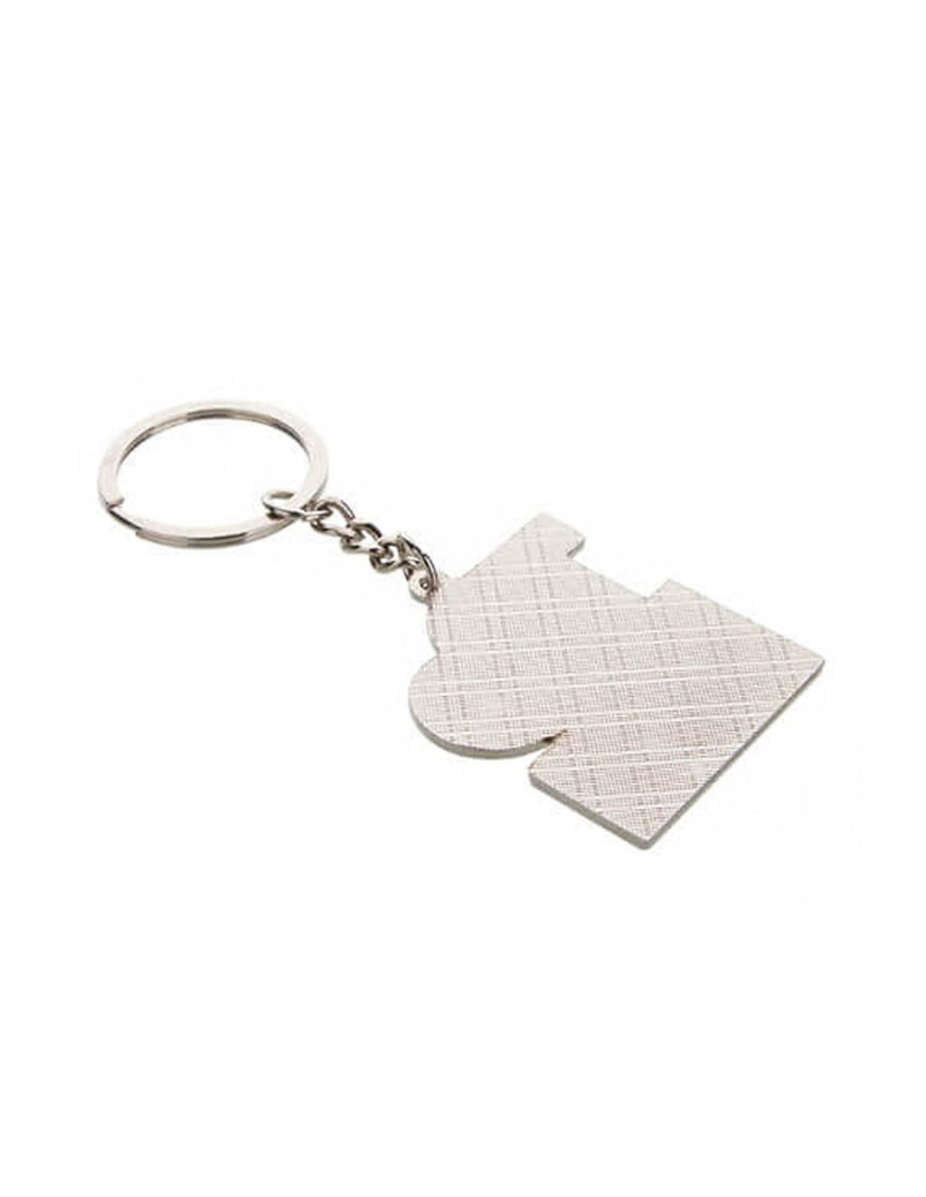 Breloc metalic personalizat cu poza ta, model I love 3