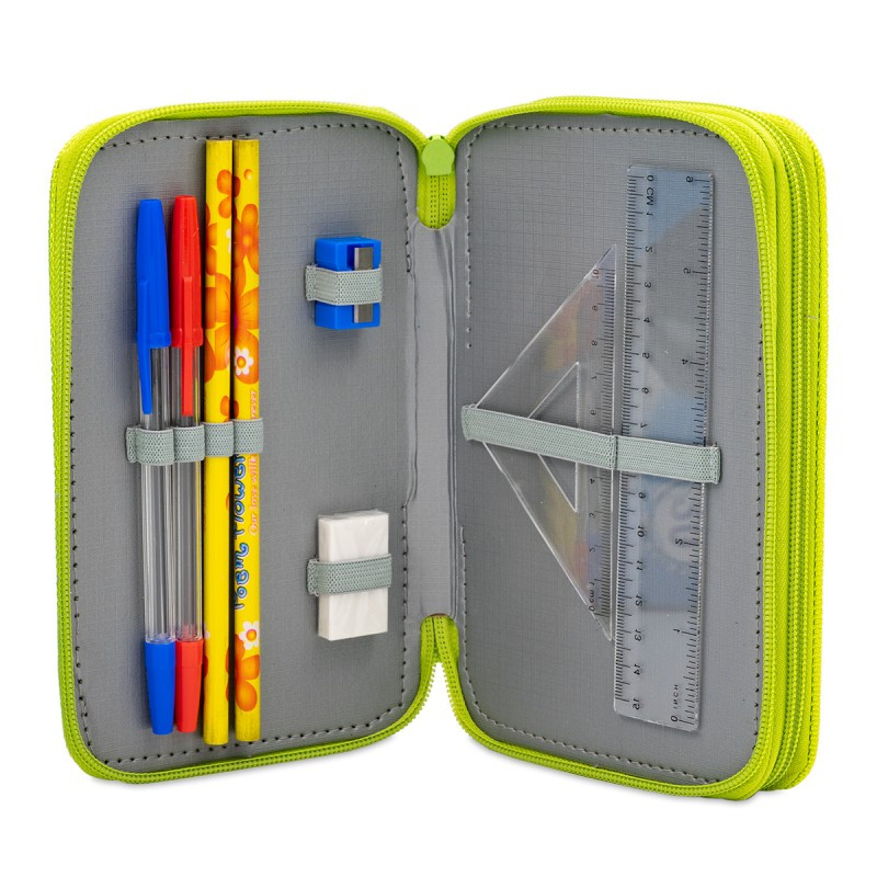 Penar echipat CNX Trafic, 2 fermoare, 20 de piese incluse, 20 x 12.5 x 4 cm, verde 2