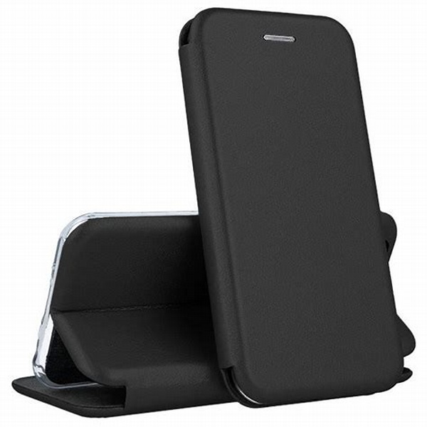 Husa Samsung Galaxy A10, Prestige Book, inchidere magnetica, gri