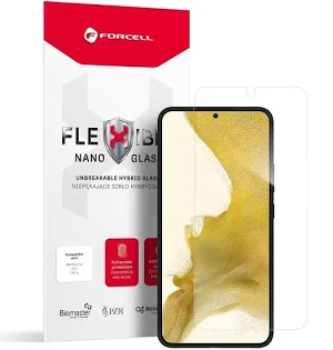 Folie Samsung Galaxy S22 Plus, Flexible Nano Glass, hibrid sticla + plastic, antibacteriana