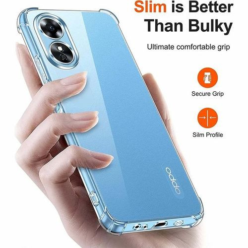 Husa protectie Oppo A79 5G / Oppo A2 5G, TPU transparent, intarituri in colturi, protectie camere, grosime 1,5 mm 3