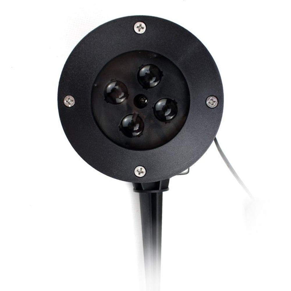 Proiector laser LED, interior/exterior, motive Craciun 3