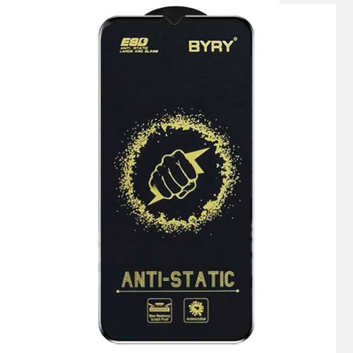 Folie de sticla Samsung Galaxy S25 FE, BYRY Antistatic ESD, margini negre