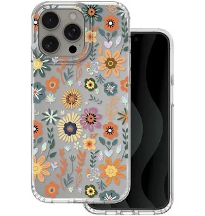 Husa Apple iPhone 15 Pro Max, IMD Print Case, TPU flexibil, transparent, Field