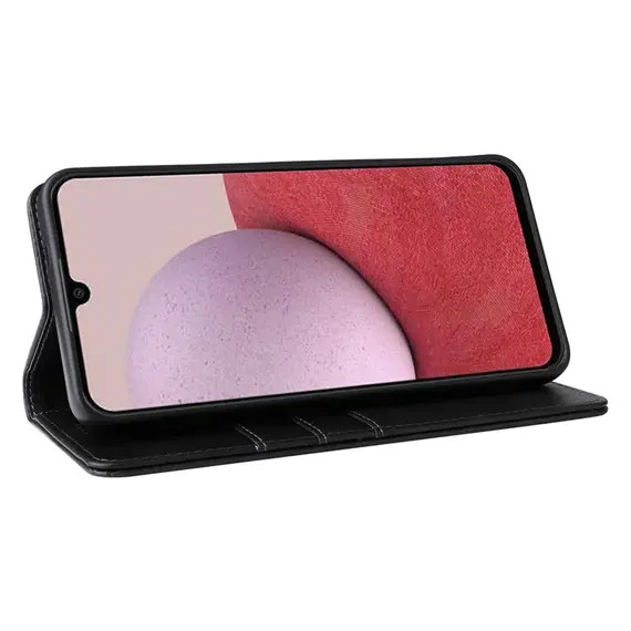 Husa Samsung Galaxy A17, Elegant Book Case, inchidere magnetica, neagra 3